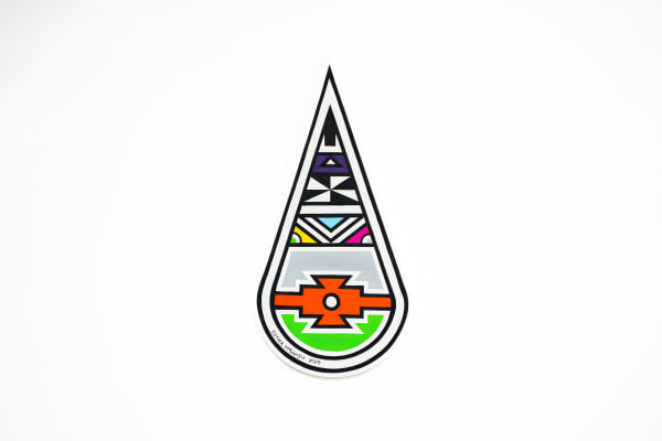 Esther Mahlangu, Ndebele Abstract , 2025