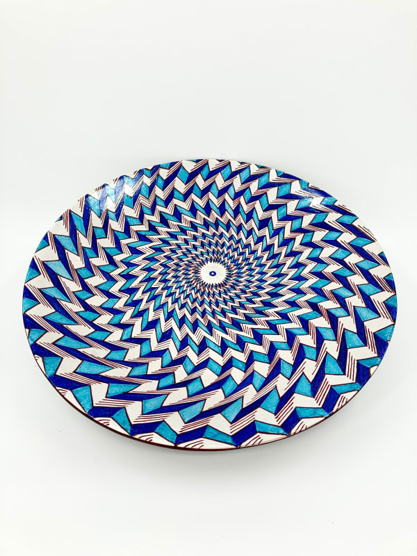(Bottega Vignoli) Ivana & Saura Vignoli, Untitled, (arched platter for Bottega Vignoli), 2022