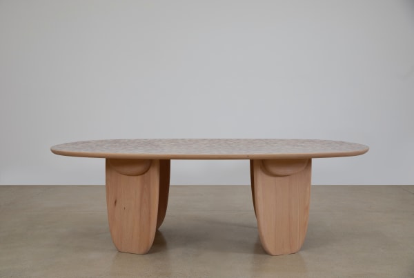 Fernando Laposse, Totomoxtle Snake Dining Table, 2024