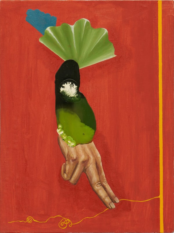 Suejin Chung, The Shadow on the Red Surface 4, 2020