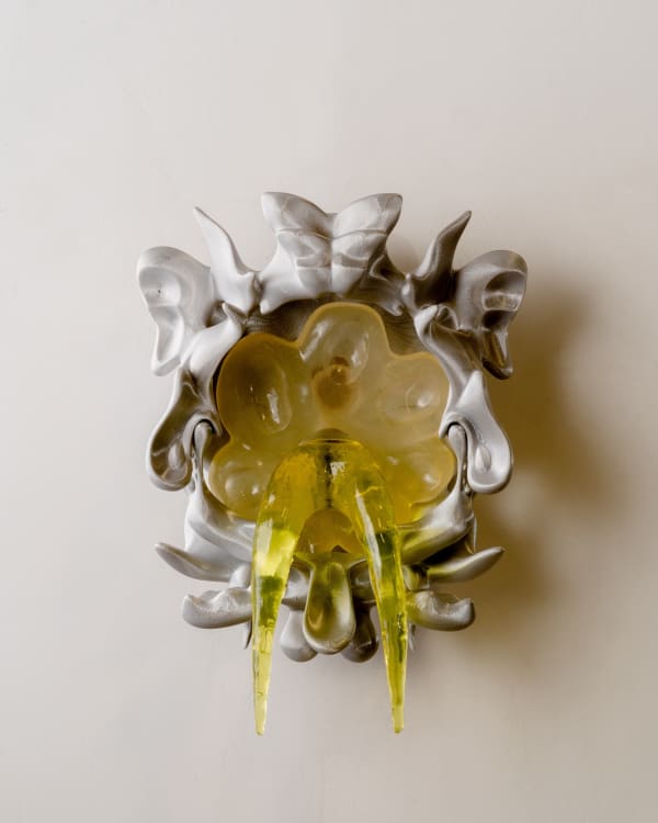 Misha Kahn, Edible Flowers and Forked Tongues (Brunch), 2022