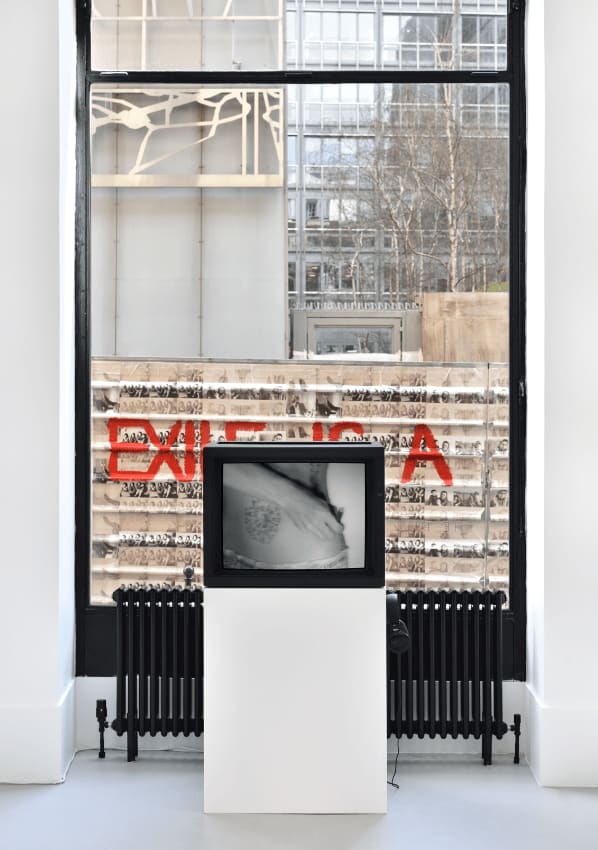 Nil Yalter, Headless Woman or Belly Dance, 1974