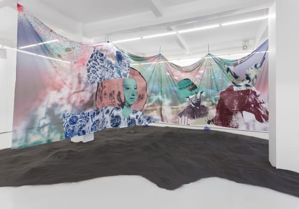 Raphaël Barontini, Tapestry From An Asteroid, 2018