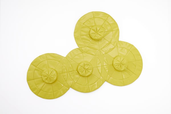 Nefeli Papadimouli, Kind of Us (Chapeau à porter à quatre jaune), 2024