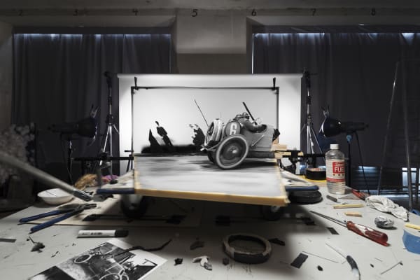 Cortis & Sonderegger, Making of 'Grand Prix A.C.F.' (by Jacques-Henri Lartigue, 1912), 2016