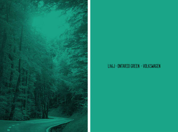 Mathieu Asselin, Undefined Landscape Mercedes CLS 2014 & LH6J - Ontario Green - Volkswagen, 2023