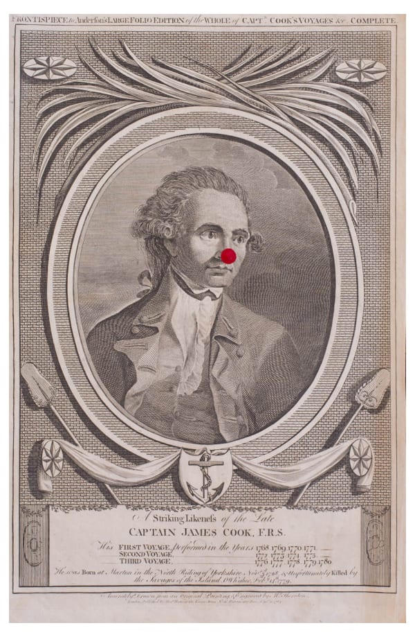 Patrick Waterhouse, Copper engraved portrait of James Cook, Alexander Hogg. Engraved by Thornton. Revised with Ruth Nungarrayi Spencer., 2014 - 2018