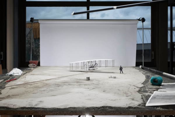 CORTIS & SONDEREGGER, Making of 'The Firts Powered Flight of the Wright Brothers' Flyer 1' (by John Thomas Daniels, 1903), 2013, #3/6