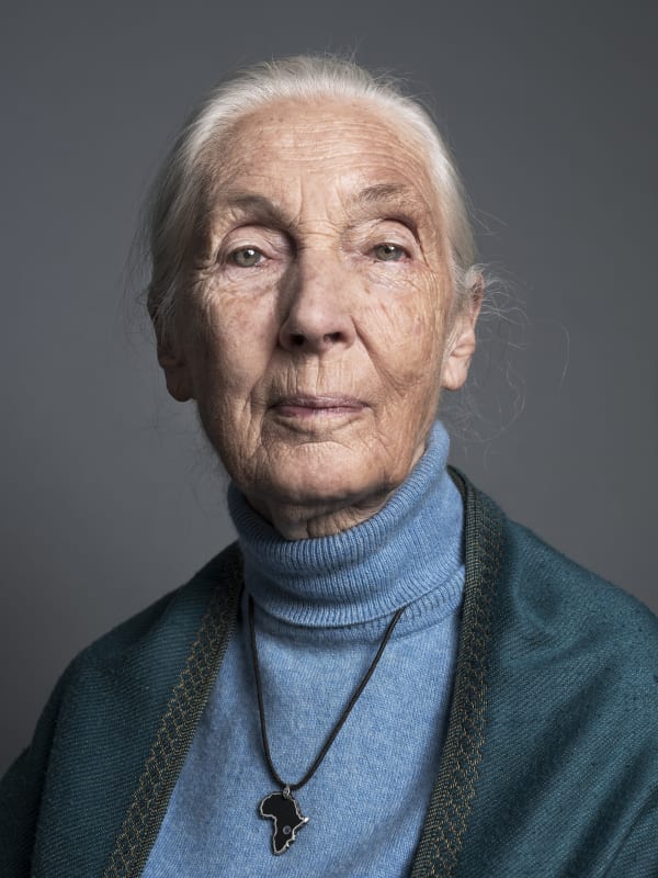Robin de Puy, Jane Goodall, 2019