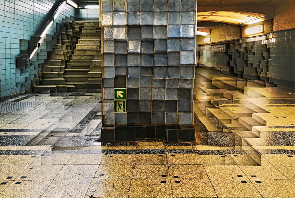 Michel Lamoller, Layerscape (Subway 4), 2017