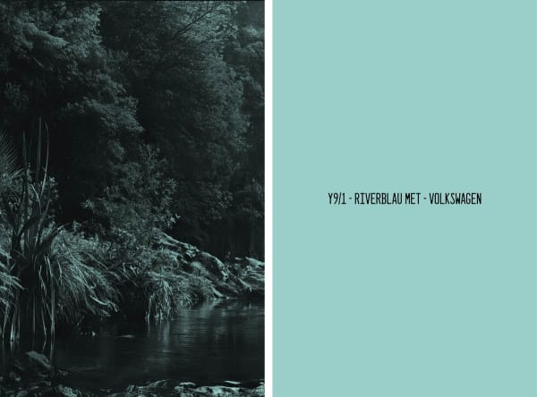 Mathieu Asselin, Undefined Landscape Mercedes Clase V Marco Polo 2014 & Y9/1 - Riverblau Met - Volkswagen, 2023