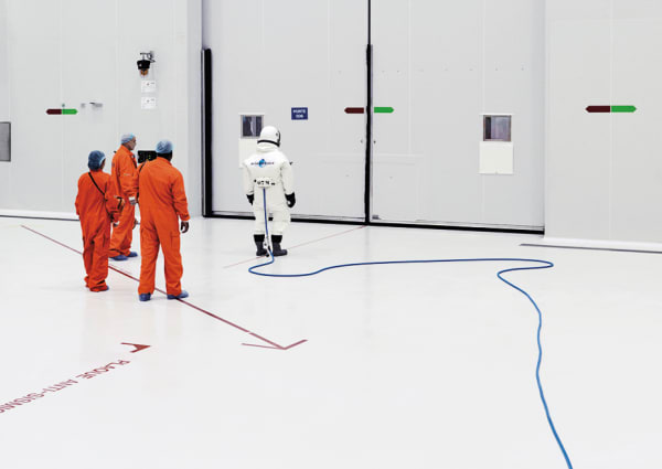 Vincent Fournier, Ergol #4, S1B clean room, Arianespace, Guiana Space Center [CGS], Kourou, French Guiana, 2011