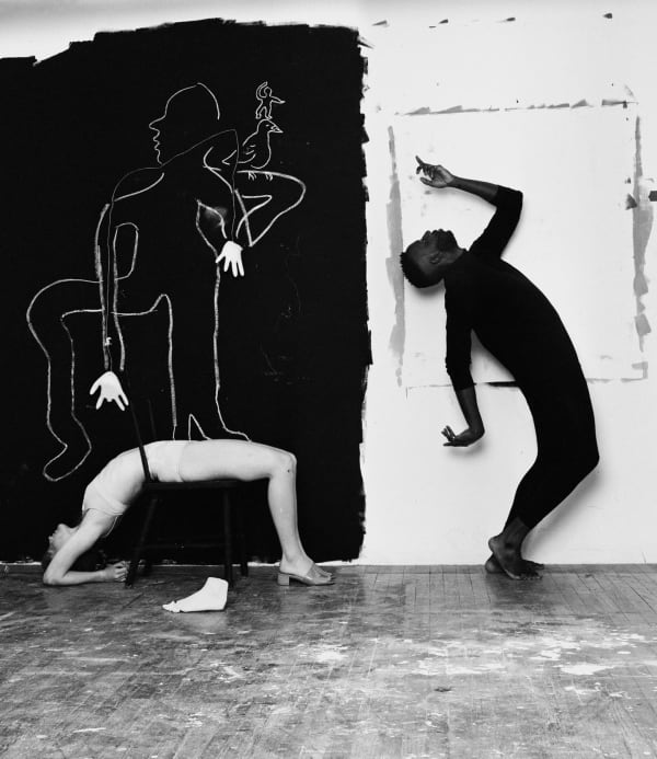 Michael Bailey-Gates, Jerome and Bobby Dancing in My Studio, 2018