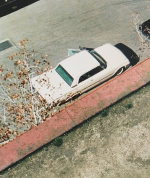 Martina Sauter, White Car, 2011