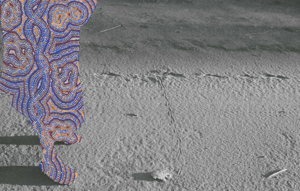 Patrick Waterhouse, He Went That Way / Restricted with Angelina Nampijnpa Tasman, 2014 - 2018