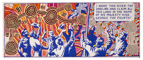 Patrick Waterhouse, The Riddle of the Rivers. Jinta. From The Australian Children’s Pictorial Social Studies, 1958 / Revised with Agnes Nampijinpa Brown., 2014 - 2018