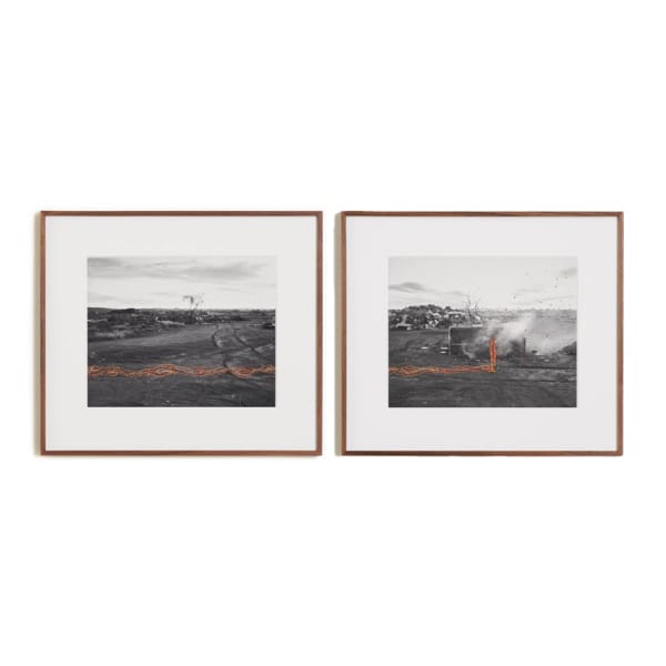 Patrick Waterhouse, You Have To Get Here Early. Jarra / Restricted with Athena Nangala Granites., 2014 - 2018