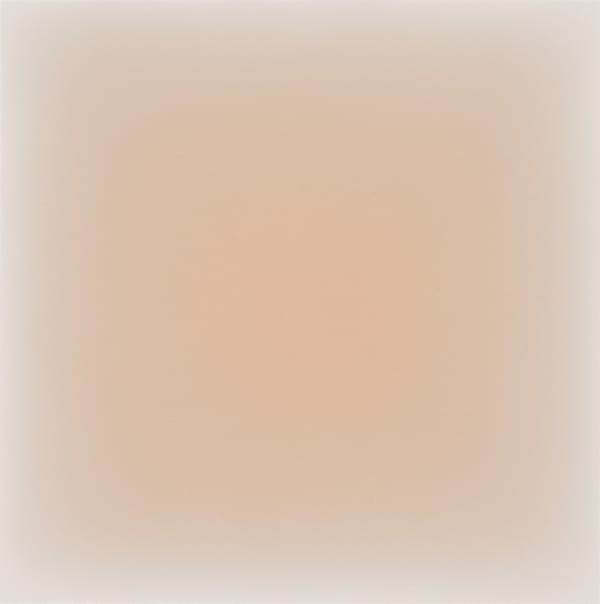 Gwen Hardie, 07.05.21, orange brown on raw umber, 2021