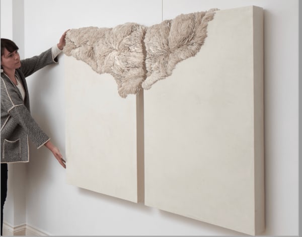 Collapsed Diptych in Sand