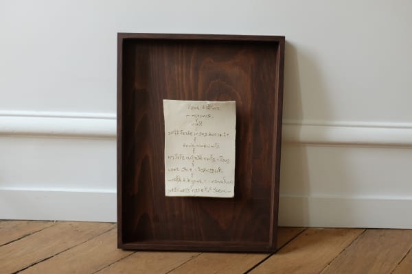 aurèce vettier, without the dragonfly's flight over the water, 2021