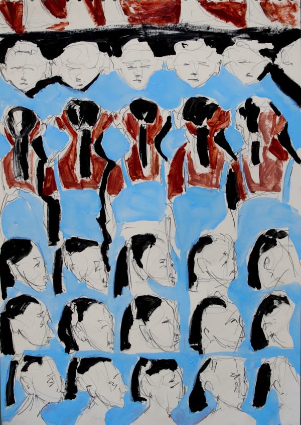 Dagim Abebe, Collective Togetherness VII, 2024