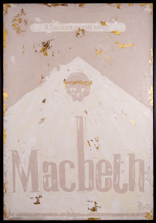 Charlotte Rose, Macbeth (A Dagger of the Mind) in stone, 2023