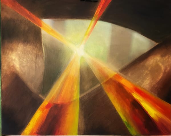 Gulshat Sobgaida (Julys), Gaze into the Future, 2023