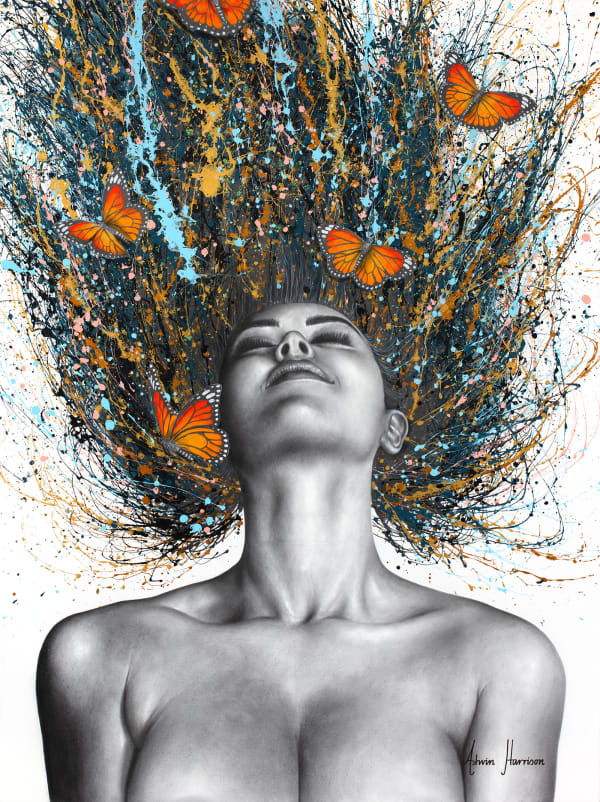 Ashvin Harrison, Wings Of A Wanderer (Hand Embellished Giclée), 2024