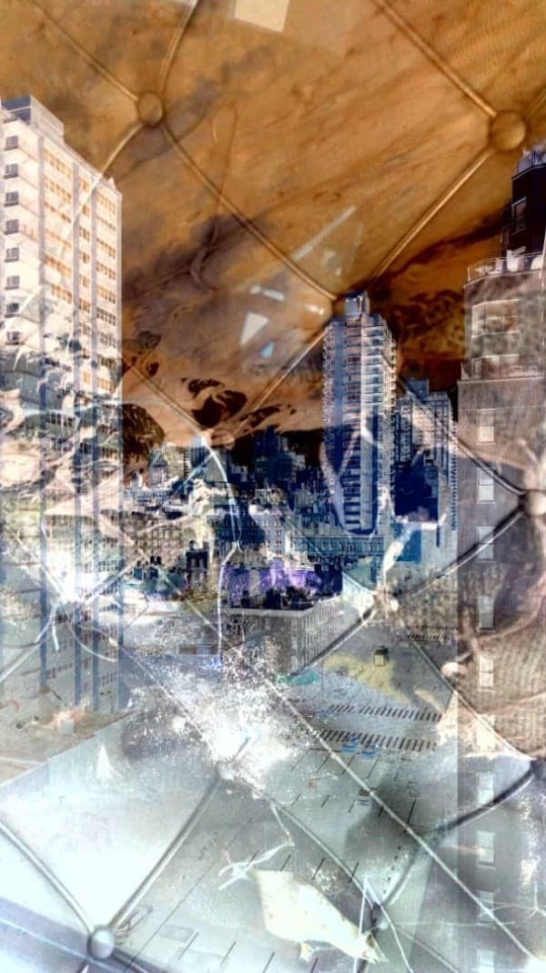 Rodrigo Tamayo, Sofa City, 2017