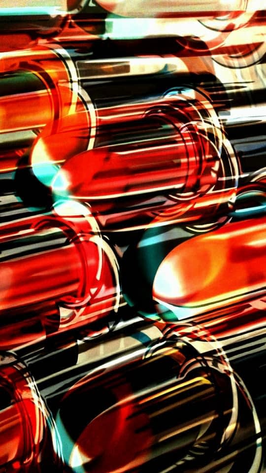 Rodrigo Tamayo, Red Lipsticks, 2017