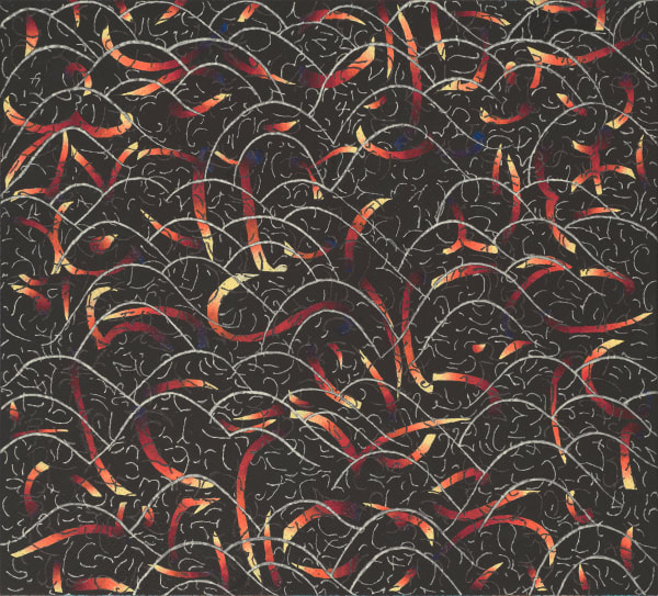 Savanhdary Vongpoothorn, The Sea of Fire, the Fire Sutra, 2022