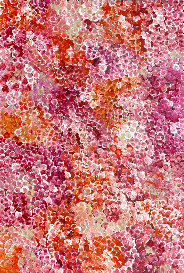Bush Plum Dreaming by Belinda Golder Kngwarreye, 2025