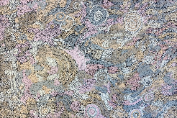 Minyma Malilu by Carolanne Ken, 2023, acrylic on Belgian linen, 120 x 180 cm