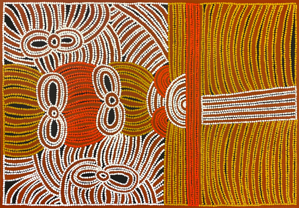 Tjilkamata Tjukurrpa by Rosemary Porter, 2025