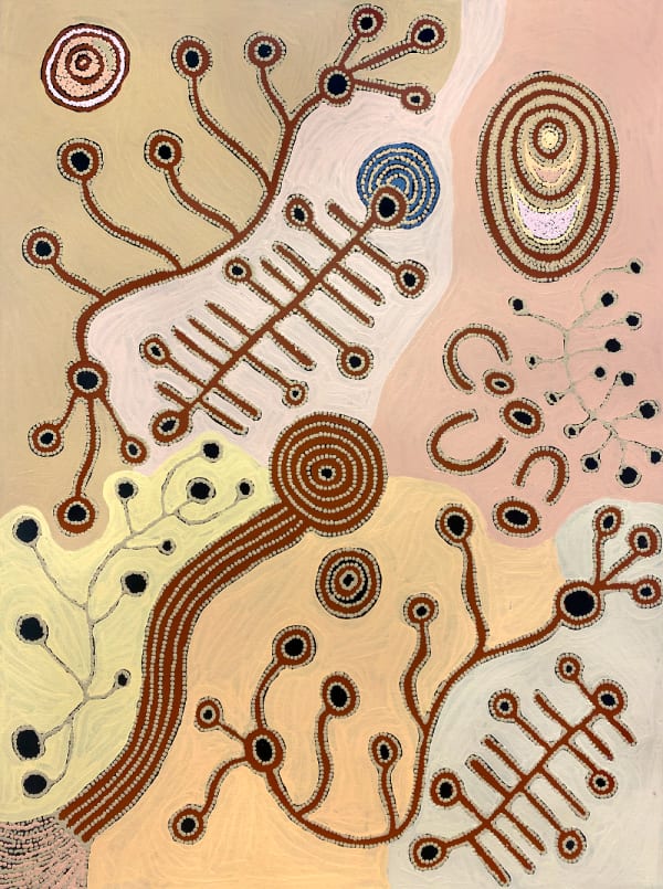 Bush Onion Story by Gail Napangati, 2021