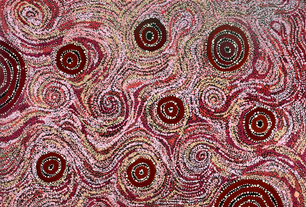 Seven Sisters & Ngintaka Dreaming by Meredith Curley