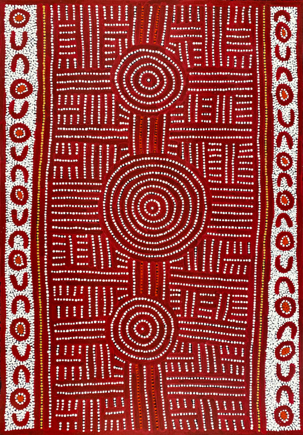 Tingari Cycle by Theresa Campbell Nangala, 2022