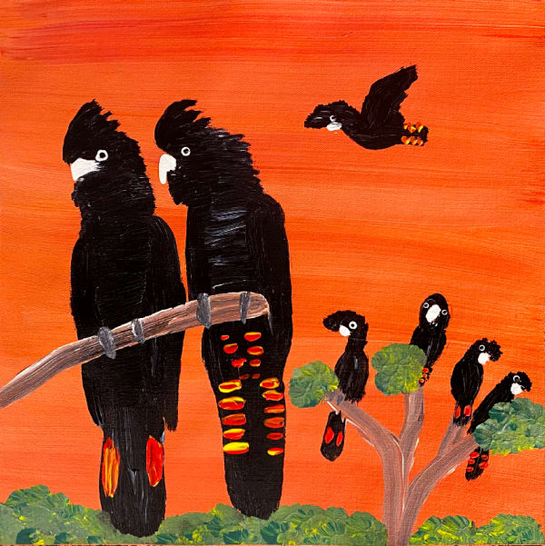 Red-bums by Kukula McDonald, 2025