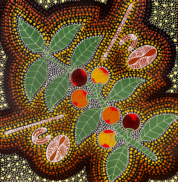 Women Gathering Wild Figs by Marie Ryder, 2025
