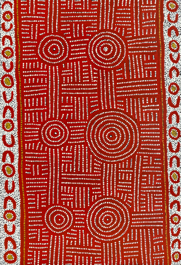 Tingari Cycle by Theresa Campbell Nangala, 2023