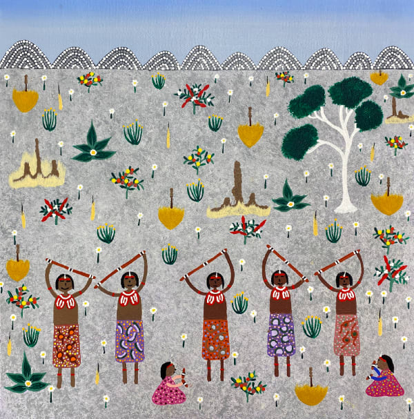 Girls dancing after school by Evelyn Daniels, 2025