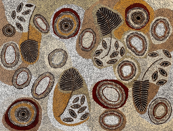 Wangunu (Bush Damper Seed) by Alison Munti Riley