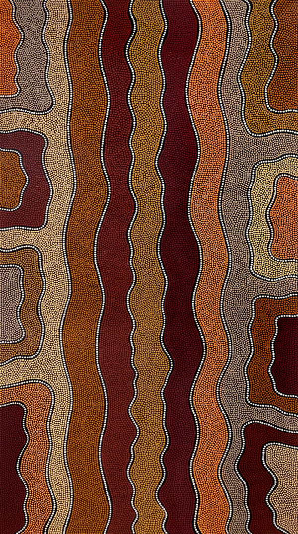 Women's Body Painting (Yawulyu) by Patsy Ross, 2025