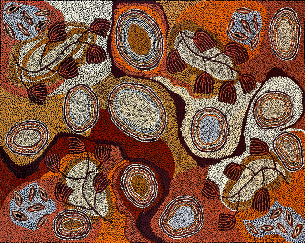 Wangunu (Bush Damper Seed) by Alison Munti Riley, 2025