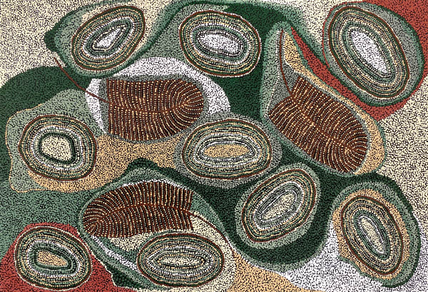 Wangunu (Bush Damper Seed) by Alison Munti Riley, 2025