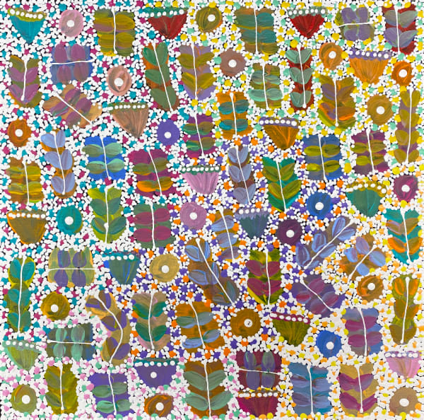 Bush Medicine by Joycie Morton Petyarre, 2025