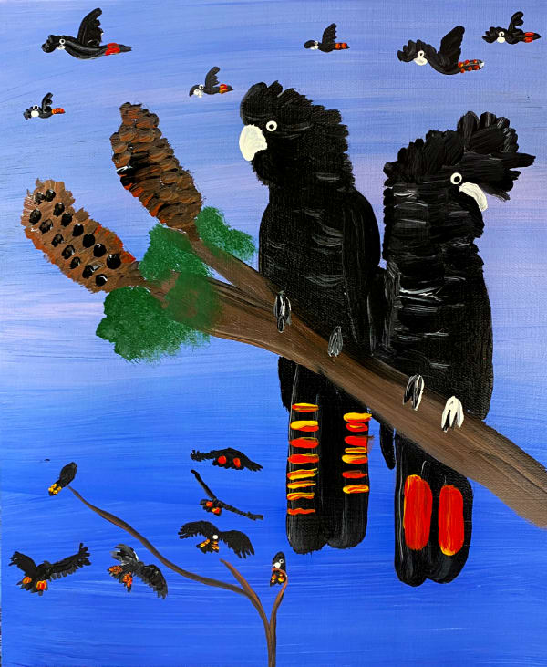 Red-bums by ukula McDonald, 2025