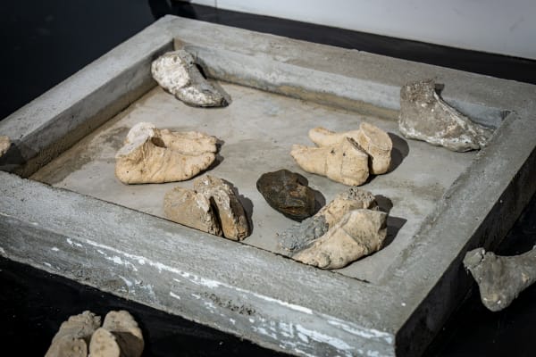 Eduardo Malé Território Tangível, 2025 Industrial Cement 120 x 100 cm