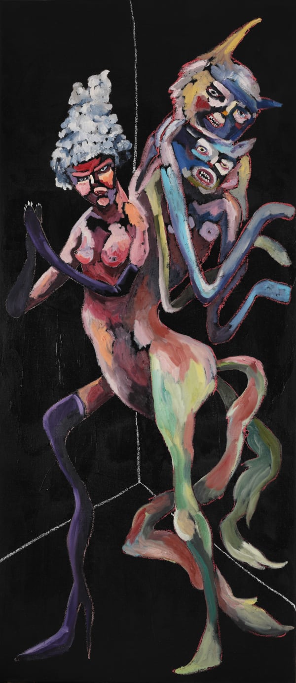 Dominique Cheminais Opal-Ottaline, 2022 250 x 110 cm Oil on canvas