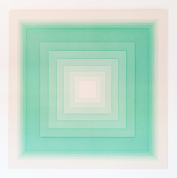 Abdus Salaam, Here (Now) VII Sea Green), 2023